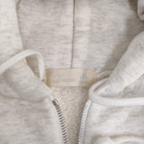 Drawer ツリウラケジップパーカー 1512-299-1776 サイズ2 パーカー ライトグレー レディース ドゥロワー【中古】5-1108T♪