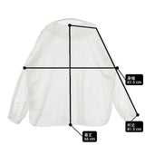 URBAN RESEARCH DOORS DR36-23A102 フリルカラー ブラウス シャツ ホワイト レディース アーバンリサーチドアーズ【中古】6-0405M∞