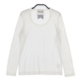 nooy NTS03SS11 コットンポリエステル サイズS 長袖Ｔシャツ カットソー ロンＴ ホワイト レディース ヌーイ【中古】6-0121M∞