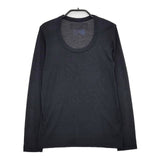 nooy NTS03SS11 コットンポリエステル サイズS 長袖Ｔシャツ カットソー ロンＴ ブラック レディース ヌーイ【中古】6-0121M∞