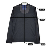 nooy NTS03SS11 コットンポリエステル サイズS 長袖Ｔシャツ カットソー ロンＴ ブラック レディース ヌーイ【中古】6-0121M∞