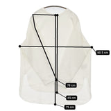 Whim Gazette Vガゼットプルオーバー 定価16500円 WGZ1022104A0010 ブラウス シャツ ホワイト レディース ウィムガゼット【中古】5-1011M♪
