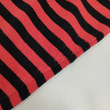 ORCIVAL ボーダー 長袖Ｔシャツ カットソー ロンＴ レッド ブラック レディース オーシバル/オーチバル【中古】6-0121M∞