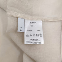 meri ミーリー 新品 シアー八分袖ジャケット O250501 テーラードジャケット 25SS アイボリー レディース【中古】5-1001M♪