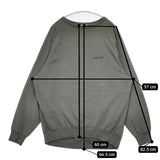 AMERICANA バックプリント ラグラン カットソー グレー レディース アメリカーナ【中古】6-0121M∞