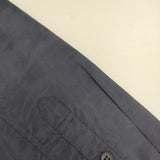 L'EQUIPE YOSHIE INABA ナイロンシルク 長袖シャツ ネイビー レディース レキップヨシエイナバ【中古】6-0121M∞