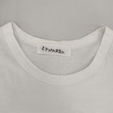 mina perhonen anim EV0390 コットン サイズL 半袖Ｔシャツ カットソー ホワイト レディース ミナペルホネン【中古】6-0510S∞