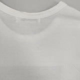mina perhonen anim EV0390 コットン サイズL 半袖Ｔシャツ カットソー ホワイト レディース ミナペルホネン【中古】6-0510S∞