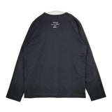 agnes b. AURELE ドッグT アーティスト 長袖Ｔシャツ カットソー ロンＴ ブラック レディース アニエスベー【中古】6-0222M∞