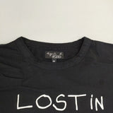 agnes b. AURELE ドッグT アーティスト 長袖Ｔシャツ カットソー ロンＴ ブラック レディース アニエスベー【中古】6-0222M∞