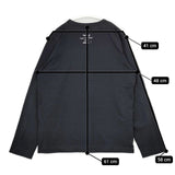 agnes b. AURELE ドッグT アーティスト 長袖Ｔシャツ カットソー ロンＴ ブラック レディース アニエスベー【中古】6-0222M∞