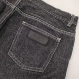 agnes b. ブラックデニム ジーンズ デニムパンツ ブラック メンズ アニエスベー【中古】5-1228G∞