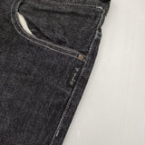 agnes b. ブラックデニム ジーンズ デニムパンツ ブラック メンズ アニエスベー【中古】5-1228G∞