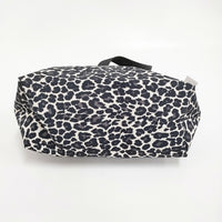 Herve Chapelier 新品 1754FJQ ナイロンスクエアショルダーバッグL パンサーブラン×ノワール 25SS レディース エルベ・シャプリエ【中古】5-1011G♪