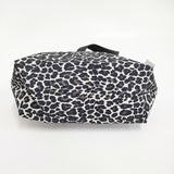 Herve Chapelier 新品 1754FJQ ナイロンスクエアショルダーバッグL パンサーブラン×ノワール 25SS レディース エルベ・シャプリエ【中古】5-1011G♪