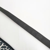 Herve Chapelier 新品 1754FJQ ナイロンスクエアショルダーバッグL パンサーブラン×ノワール 25SS レディース エルベ・シャプリエ【中古】5-1011G♪
