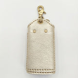 cham レザー 牛革 5連 キーケース ゴールド レディース チャム【中古】5-1130G∞