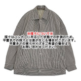 ゴーシュ 未使用 コットンヒッコリーオーバーサイズブルゾン 定38500円 ジャケット 2025 ネイビー ホワイト レディース ゴーシュ【中古】5-1001M♪