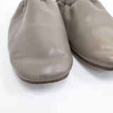 BEAUTIFUL SHOES BALLET SHOES バレエシューズ 24.5cm 定価42900円 バレエシューズ カーキブラウン レディース ビューティフルシューズ【中古】5-1222G◎