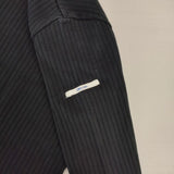 ORCIVAL ボートネック5分袖リブTシャツ OR-C0071 コットン 半袖Ｔシャツ カットソー ネイビー レディース オーシバル/オーチバル【中古】6-0405S∞