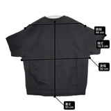 My weakness ともさかりえ スウェットT 4-13-F 半袖 スウェット ブラック レディース マイウィークネス【中古】6-0405M∞