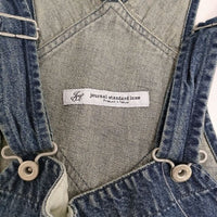 JOURNAL STANDARD LUXE 11OZデニム オーバーオール 定価39600円 25SS ブルー レディース ジャーナルスタンダード ラックス【中古】5-1001G♪