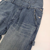 JOURNAL STANDARD LUXE 11OZデニム オーバーオール 定価39600円 25SS ブルー レディース ジャーナルスタンダード ラックス【中古】5-1001G♪