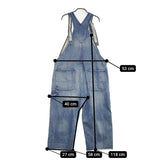 JOURNAL STANDARD LUXE 11OZデニム オーバーオール 定価39600円 25SS ブルー レディース ジャーナルスタンダード ラックス【中古】5-1001G♪