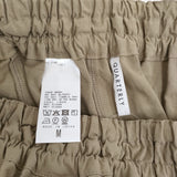 QUARTERLY CL easy wideパンツ 定価29700円 サイズM イージーワイド パンツ 25SS カーキ レディース クォータリー【中古】5-1001M♪