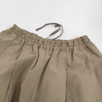 QUARTERLY CL easy wideパンツ 定価29700円 サイズM イージーワイド パンツ 25SS カーキ レディース クォータリー【中古】5-1001M♪
