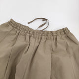 QUARTERLY CL easy wideパンツ 定価29700円 サイズM イージーワイド パンツ 25SS カーキ レディース クォータリー【中古】5-1001M♪