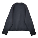 STUDIO NICHOLSON SAKE SNW 圧縮メリノウール ニット カーディガン チャコールグレー レディース スタジオ ニコルソン【中古】5-1120T∞