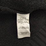 STUDIO NICHOLSON SAKE SNW 圧縮メリノウール ニット カーディガン チャコールグレー レディース スタジオ ニコルソン【中古】5-1120T∞