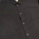 STUDIO NICHOLSON PIERO コットンシャツ 半袖シャツ ブラック メンズ スタジオ ニコルソン【中古】6-0507S∞