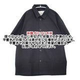 STUDIO NICHOLSON PIERO コットンシャツ 半袖シャツ ブラック メンズ スタジオ ニコルソン【中古】6-0507S∞