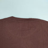 STUDIO NICHOLSON MARINE MID WEIGHT JERSEY 半袖Ｔシャツ カットソー ワインレッド レディース スタジオ ニコルソン【中古】6-0510S∞