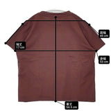 STUDIO NICHOLSON MARINE MID WEIGHT JERSEY 半袖Ｔシャツ カットソー ワインレッド レディース スタジオ ニコルソン【中古】6-0510S∞