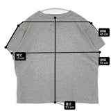 STUDIO NICHOLSON MARINE MID WEIGHT JERSEY コットン 半袖Ｔシャツ カットソー グレー レディース スタジオ ニコルソン【中古】6-0510S∞