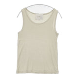STUDIO NICHOLSON TORR Bamboo lyocell rib jersey キャミソール リヨセル タンクトップ ベージュ レディース スタジオ ニコルソン【中古】6-0510S∞