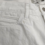 STUDIO NICHOLSON ×ISKO RUTHE SELEDGE DENIM セルビッジ デニムパンツ ホワイト レディース スタジオ ニコルソン【中古】6-0222G∞