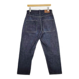 STUDIO NICHOLSON TANNARO SELEDGE DENIM セルビッジ インディゴ サイズS デニムパンツ ネイビー メンズ スタジオ ニコルソン【中古】5-1228G∞