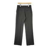 STUDIO NICHOLSON VLORE FLUID VISCOSE WOOL ストレートパンツ スラックス パンツ チャコールグレー レディース スタジオ ニコルソン【中古】5-1120T∞