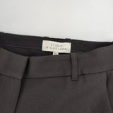 STUDIO NICHOLSON VLORE FLUID VISCOSE WOOL ストレートパンツ スラックス パンツ チャコールグレー レディース スタジオ ニコルソン【中古】5-1120T∞