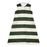 marimekko/UNIQLO 新品 Vネックフレアワンピース 定価4990円 ワンピース カーキ ベージュ レディース マリメッコ/ユニクロ【中古】6-0502S∞