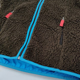 patagonia レトロX フリースジャケット 23065 サイズS ブルゾン カーキ ブルー レディース パタゴニア【中古】5-1018T♪
