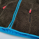 patagonia レトロX フリースジャケット 23065 サイズS ブルゾン カーキ ブルー レディース パタゴニア【中古】5-1018T♪
