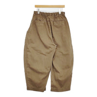 ESTROISLOSE フェード加工ツイルパンツ 定価18480円 EB25309 イージーワイドパンツ 25AW ブラウン レディース エストゥロワルーズ【中古】5-1001G♪