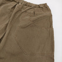 ESTROISLOSE フェード加工ツイルパンツ 定価18480円 EB25309 イージーワイドパンツ 25AW ブラウン レディース エストゥロワルーズ【中古】5-1001G♪