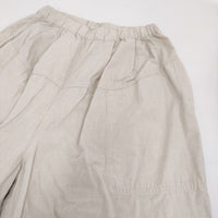 tumugu 6.3ozデニムダンガリーフル丈パンツ 定価21780円 TB25207 イージーワイド パンツ 25SS キナリ レディース ツムグ【中古】5-1001M♪