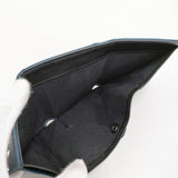VU PRODUCT leather mini wallet FIGARO レザーミニウォレット 定価19800円 三つ折り財布 ネイビー系 レディース ヴウプロダクト【中古】5-1011G♪
